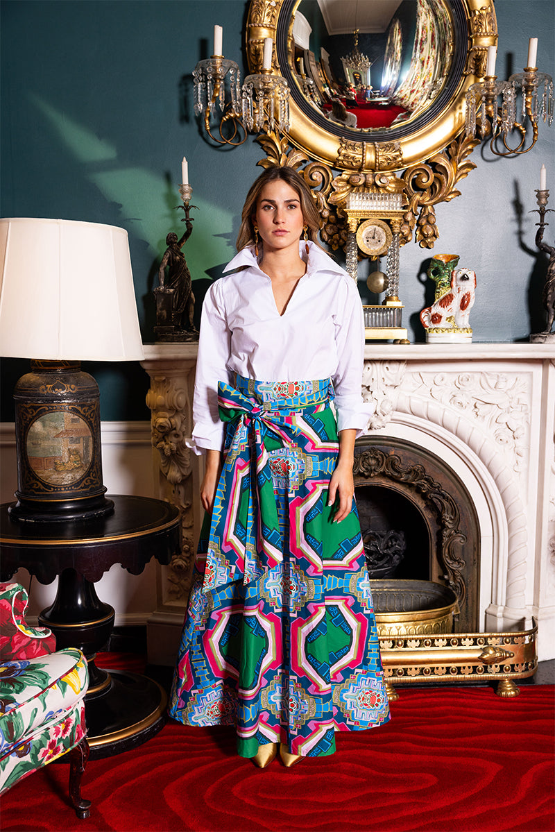 Portico® Brady Wrap Maxi Skirt
